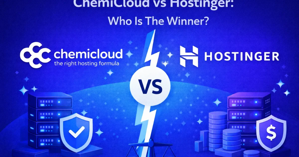 Chemicloud vs Hostinger