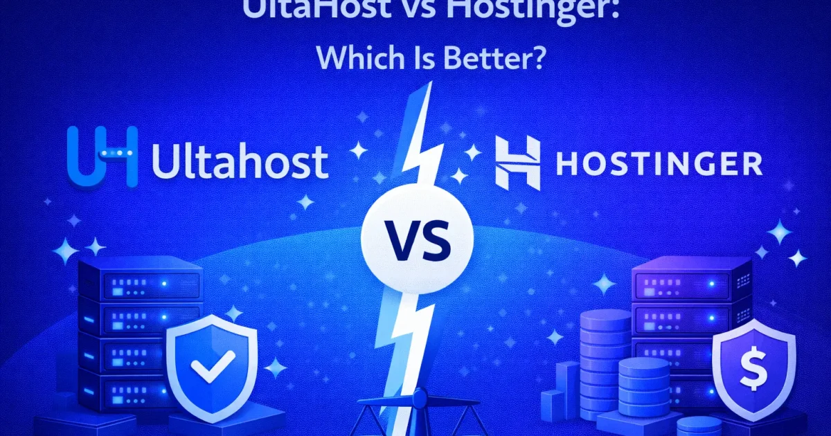 Ultahost vs Hostinger